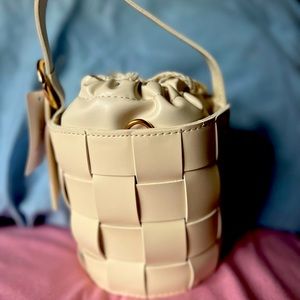 NWT woven handbag